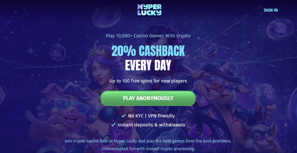 Hyperlucky