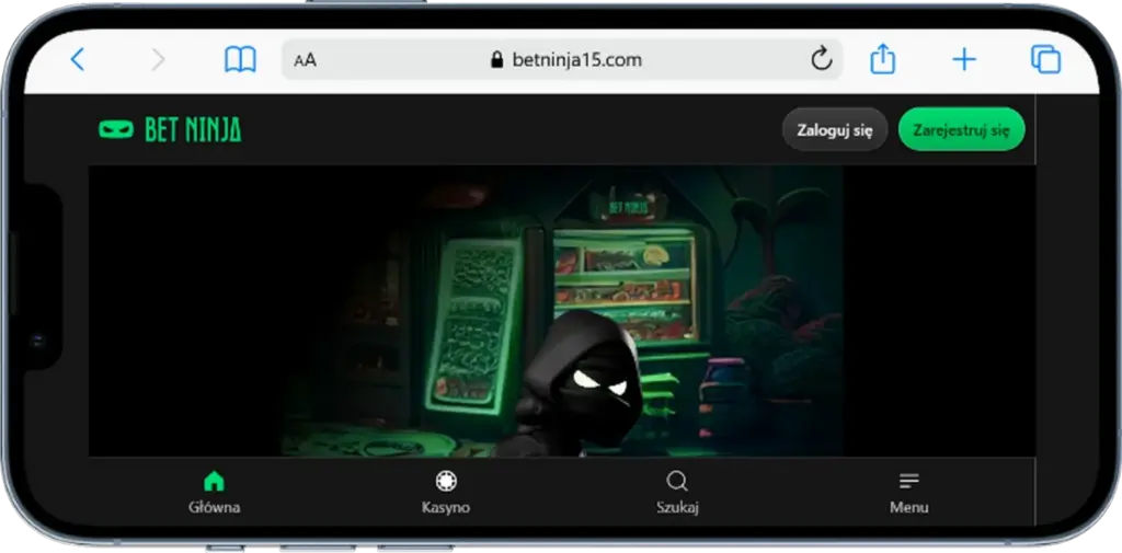 BetNinja - Trzyetapowy Bonus do €1 000 w Nowym Kasynie z 30x Obrotem